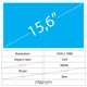 15.6 LCD NanoEdge mat 30 pin Full HD Brez ročajev