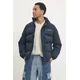 Jakna Guess Jeans moška, mornarsko modra barva, M4BL20 WGII2