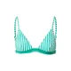 Calvin Klein Swimwear Bikini zgornji del zelena/bela