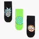 Cropp - Pakovanje od 3 para čarapa s dezenom Rick and Morty - CRNO