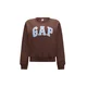 GAP Majica HERITAGE svetlo modra/čokolada/bela