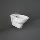 BIDE VISEČI KARLA, BEL, RAK CERAMICS | Topdom