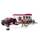 Schleich Avto Lakeside s prikolico