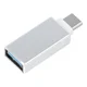 OTG adapter USB A 3.0 (ženski) na tip C (moški), bel