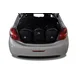 KJUST Komplet 3 kosov potovalnih torb AERO za PEUGEOT 208 HATCHBACK 2012-2015