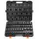 VEVOR Komplet udarnih nasadnih ključev 59-delni 510x410x65 mm črn