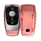 Silikonski etui za avtomobilske ključe za Mercedes Benz Mercedes Benz - roza - 16325