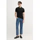 Bombažen polo Calvin Klein moški, črna barva, LV04LC239G