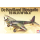Tamiya maketa-miniatura De Havilland Mosquito FB Mk.VI/NF Mk.II • maketa-miniatura 1:72 starodobna letala • Level 3