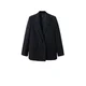 MANGO Blazer IRISE mornarska/bela