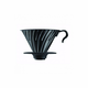 Hario V60-02 jeklo črno mat VDM-02