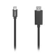 Hama kabl mini display port na hdmi, 1,5m, 4k ( 200711 )