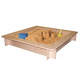 ABC CONNECT Peskovnik iz naravnega lesa impregniran 120x120 cm