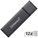 12x1 Intenso Alu Line 16GB USB Stick 2.0 anthrazit