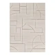 Kremno bela preproga 120x170 cm Lena – Universal