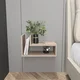 Hanah Home Noćni stočić Lara, 45x26.8x22 cm, Krem