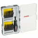 Bosch 37-delni set odvrtača sa drškom PH1-2-3 PZ1-2-3 SL5-6 TH8-11-15-20-25-27-30-40 TQ6-8-10 HEX2-2.5-3-4-5-6 TW 1-2-3-4 SP 4-6-8-1