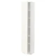 METOD Visoki element s policama, bela/Vallstena bela, 40x37x200 cm