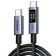 Ugreen USB-C na USB-C PD 3.0 polnilni kabel 100W, 1M