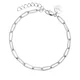 Rosefield Elegantna jeklena zapestnica z obeskom The Pendant JBRCS-J562