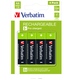 Baterije Verbatim #49517 AA punjive, 1.2V, 2500mAh, 4PK/HR6