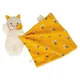 kaloo ninica carré douceur cat yellow