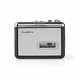 NEDIS Cassette Converter | Bärbar | Anslutningsutgang: 1x 3.5 mm/1x Mini USB | Tillbehör: USB-kabel | Batteridriven/USB ström