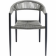 Meblo Trade Vrtna stolica Palma Grey 56x59x78,5h cm