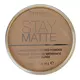 Rimmel Stay Matte puder odtenek 005 Silky Beige (Long Lasting Pressed Powder) 14 g