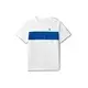 Calvin Klein Jeans Majica Panel Colorblock IB0IB02609 Bela Regular Fit