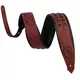 Levys Rebel Leather Oxblood/Black Pas za kitaro