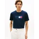 Tommy Hilfiger Majica Brand Love Box MW0MW42366 Mornarsko modra Regular Fit