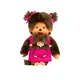 Monchhichi Mončiči mama z dojenčkom roza 20cm