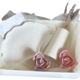 Marfeja Gift Shop Poklon Set Ginko i Vaza, Belo-Rozi