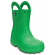 Crocs dječje čizme Handle It Rain Boot, zelene, 27,5