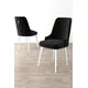 Hanah Home Set stolica Newa, 46x94x46 cm, 2 komada, Crno-bele