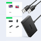 Ugreen Stikalo adapter box USB 2 vhoda - 3 izhodi črno