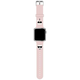 Karl Lagerfeld Strap KLAWLSLCKP Apple Watch 42/44/45mm pink strap Silicone Karl Choupette Heads (KLAWLSLCKP)