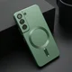 Futrola ELEGANT MAGSAFE za Samsung S901B Galaxy S22 5G green