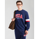 FILA Športna majica LENDELEDE temno modra/rdeča/bela