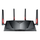 ASUS DSL-AC88U wireless router Gigabit Ethernet Dual-band (2.4 GHz/5 GHz) Black, Red
