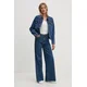 Jeans jakna Pepe Jeans REGULAR JACKET ženska, mornarsko modra barva, PL402432CT9