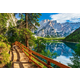 Castorland puzzle 1000kom - Breies jezero Italija