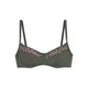 LASCANA Bikini zgornji del bež/rjava/oliva