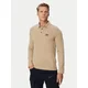 Aeronautica Militare Polo majica 262PO1947UJ00703 Rjava Regular Fit