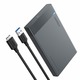Ugreen US221 zunanji box za SSD disk 2.5 SATA USB 3.2 - micro USB , črna