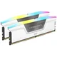 DDR5 32GB 6000MHz CL30 KIT (2x16GB) Corsair RGB Vengeance XMP3.0 1,4V bela (CMH32GX5M2B6000C30W)