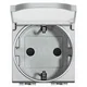 VTIČNICA SCHUKO S POKROVOM 2P+E 16A/230V NT4141PW
