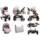 Kolica za bebe BBO Matrix Set GS-T106Bezs - pouzdana dečija kolica set