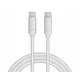 E-GREEN Kabl 3.1 USB tip C M/M 1m, za Superbrzo punjenje 100W, beli